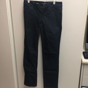 LOFT MODERN STRAIGHT DARK BLUE JEANS